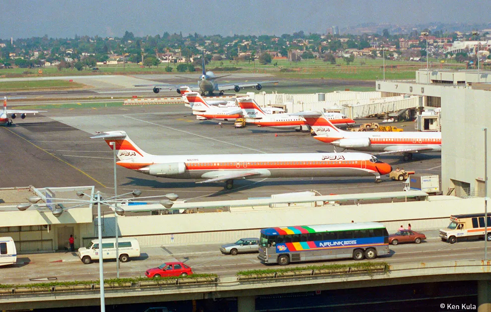 LAX Sometime Last Century…